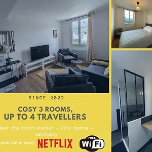 Apartment T2 Bis Cosy Proche Gare, Lourdes